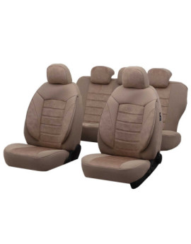 Huse scaune auto SKODA Fabia II 2007-2014 - Diamond - Culoare: bej