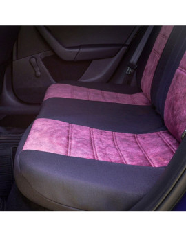 Huse scaune auto SKODA Fabia II 2007-2014 - Diamond - Culoare: negru + mov