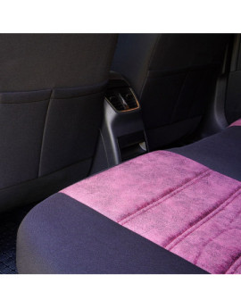 Huse auto SKODA Fabia II 2007-2014 - Diamond - Culoare: negru + mov