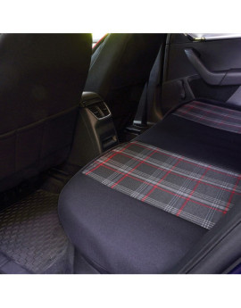 Huse auto OPEL Astra H 2004-2014 - Sport - Culoare: negru + rosu