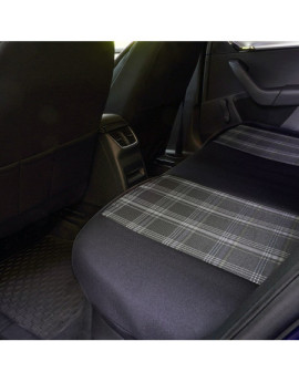 Huse scaune auto compatibile BMW Seria 3 E46 1997-2004 - Sport - Culoare: negru + gri