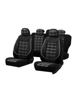 Huse scaune auto SUZUKI Vitara IV 2015-prezent (5 usi) - Sport - Culoare: negru + gri