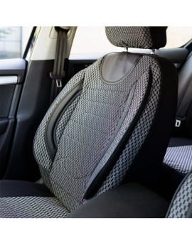 Huse auto VW Bora 1999-2006 - City - Culoare: negru + gri