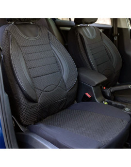 Huse scaune auto AUDI A3 (8L) 1996-2003 - City - Culoare: negru + gri