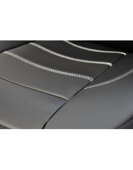 Huse scaune auto compatibile SUZUKI Vitara IV 2015-prezent (5 usi) - Exclusive Leather King - Culoare: negru
