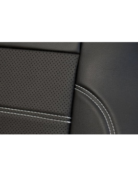 Huse scaune auto SUZUKI Vitara IV 2015-prezent (5 usi) - Exclusive Leather King - Culoare: negru