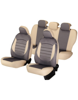 Huse auto OPEL Astra H 2004-2014 - Urban - Culoare: gri + bej