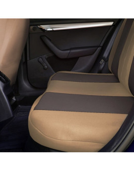 Huse scaune auto SKODA Fabia II 2007-2014 - Urban - Culoare: gri + bej