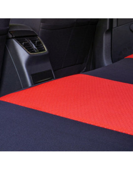 Huse auto SKODA Octavia I 1996-2010 - Urban - Culoare: negru + rosu