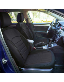 Huse scaune auto compatibile SKODA Fabia II 2007-2014 - Urban - Culoare: negru