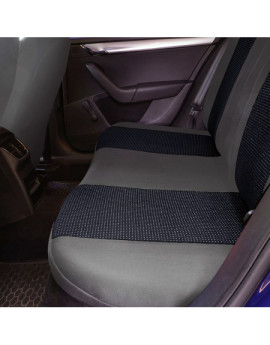 Huse scaune auto OPEL Astra H 2004-2014 - Racing - Culoare: negru + gri