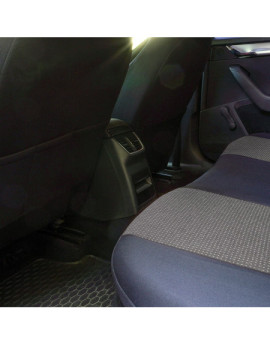 Huse auto BMW Seria 3 E46 1997-2004 - Racing - Culoare: negru + gri