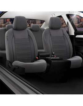 Huse scaune auto compatibile BMW Seria 3 E90 / E91 2004-2011 - Elegance - Culoare: gri