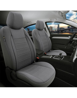 Set huse scaune auto compatibile SKODA Octavia II 2004-2013 - Elegance - Culoare: gri