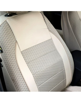 Huse scaune auto SKODA Fabia II 2007-2014 - Elegance - Culoare: bej