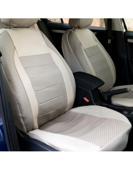 Set huse scaune auto compatibile SKODA Octavia II 2004-2013 - Elegance - Culoare: bej