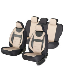 Huse auto SKODA Octavia II 2004-2013 - Dynamic - Culoare: negru + bej