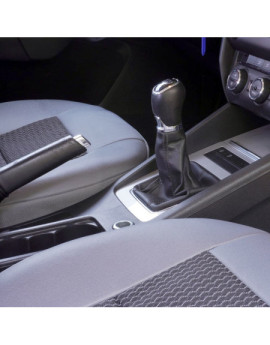 Huse scaune auto SUZUKI Vitara IV 2015-prezent (5 usi) - Premium Lux - (UMB3) Culoare: negru + gri