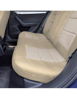 Huse auto SKODA Fabia II 2007-2014 - Premium Lux - Culoare: bej