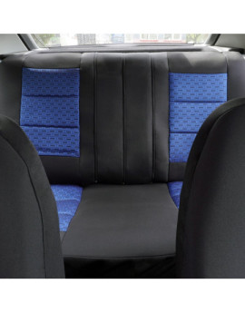 Huse auto SUZUKI Vitara IV 2015-prezent (5 usi) - Premium Lux - Culoare: negru + albastru