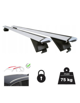 Set bare transversale BMW X4 (F26) 2014-2018 - 120 cm - Aluminiu