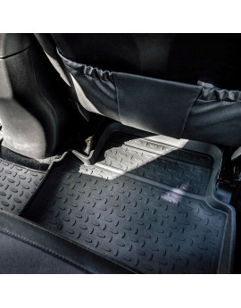 Covoare cauciuc AUDI A6 C8 2018-prezent  - tip tavita - SEINTEX