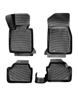Covorase auto BMW Seria 1 (E81 / E82 / E87 / E88) 2004-2011 (5 bucati) - TPE - tip tavita - UMBRELLA