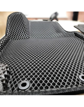 Covorase 3D AUDI A4 B9 2016-prezent - 5 bucati - SEINTEX (Rhombus)