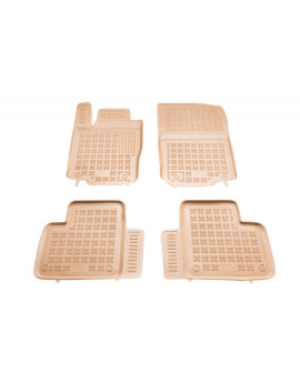 Covorase auto MERCEDES Clasa M W166 2011-2019 - TPE - tip tavita - bej - REZAW PLAST