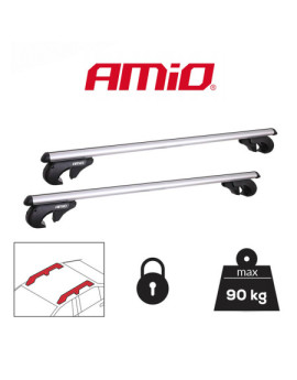 Set bare transversale SSANGYONG Musso II (Q200) 2017-prezent - Aluminiu - 135 cm - AMIO