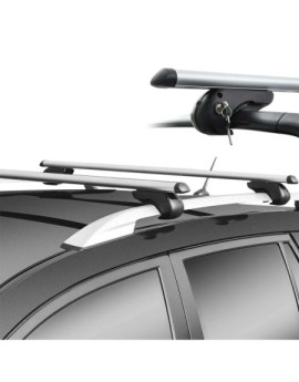 Bare transversale portbagaj VOLVO XC70 III (P24) 2007-2016 - Aluminiu - 135 cm - MENABO BRIO XL