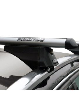 Set bare portbagaj VOLKSWAGEN Tiguan I (5N) Track & Avenue (facelift) 2011-2016 - Aluminiu - 135 cm - MENABO TIGER Silver XL