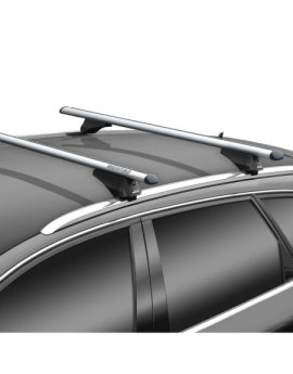 Bare portbagaj cu cheie VOLKSWAGEN Touareg III (CR) (pre-facelift) 2018-2023 - Aluminiu - 135 cm - MENABO TIGER Silver XL