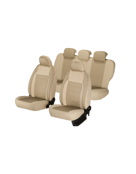 huse scaune auto compatibile AUDI A4 B5 1994-2000 - Culoare: bej